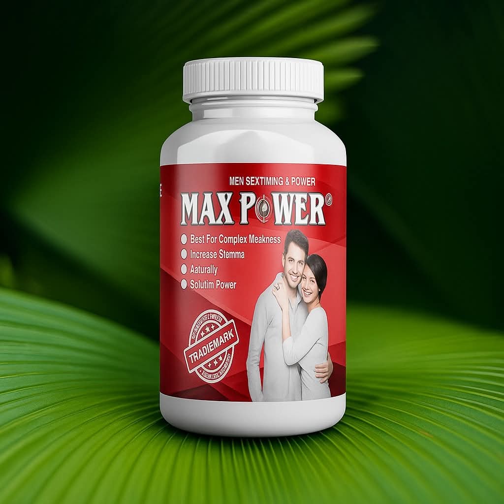 MAX POWER CAPSULE - NEW FARMULA 2025 GERMAN IMPORTED