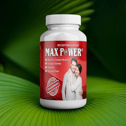 MAX POWER CAPSULE - NEW FARMULA 2025 GERMAN IMPORTED